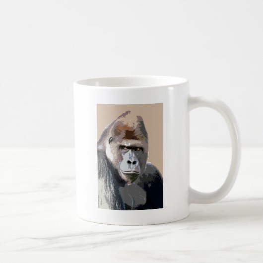 Portret van Gorilla Koffiemok (Rechts)