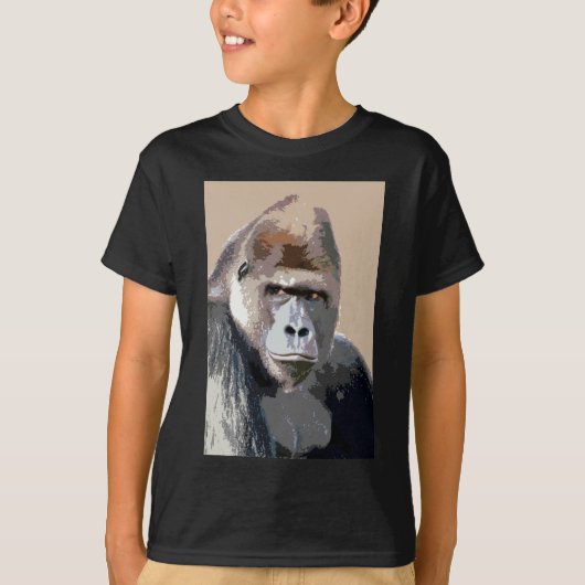 Portret van Gorilla T-shirt (Voorkant)