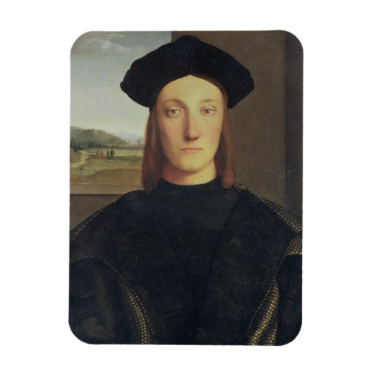 Portret van Guidobaldo da Montefeltro, hertog van  Magneet (Verticaal)