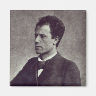 Portret van Gustav Mahler, 1897 Magneet