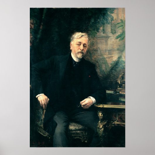 Portret van Gustave Eiffel 1905 Poster (Voorkant)