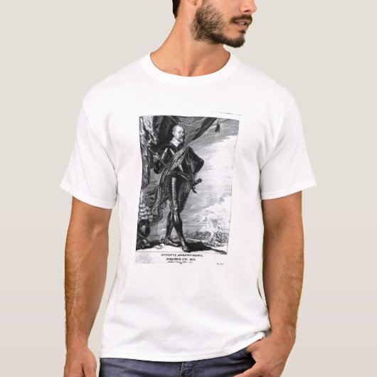 Portret van Gustavus Adolphus de Grote T-shirt (Voorkant)