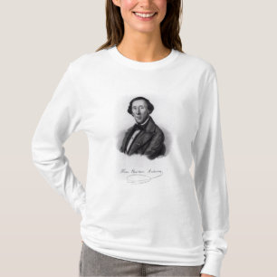 Portret van Hans Christelijk Andersen T-shirt