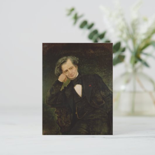 Portret van Hector Berlioz Briefkaart (Staand voorkant)