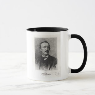 Portret van Heinrich Schliemann Mok