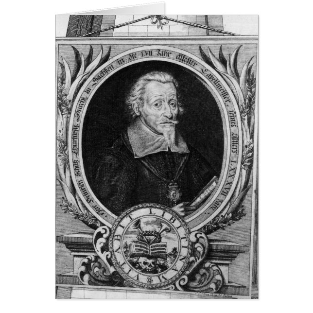 Portret van Heinrich Schutz (Voorkant)