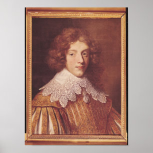 Portret van Henri Coeffier de Ruze d'Effiat Poster