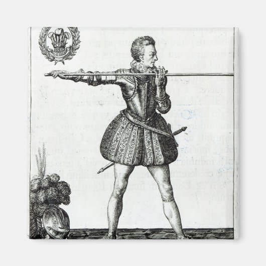 Portret van Henry, Prince of Wales Magneet (Voorkant)