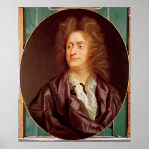 Portret van Henry Purcell, 1695 Poster