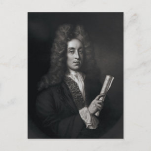 Portret van Henry Purcell Briefkaart