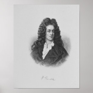Portret van Henry Purcell Poster