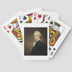 Portret van Henry Russell (1751-1836) c.1783 (olie Pokerkaarten