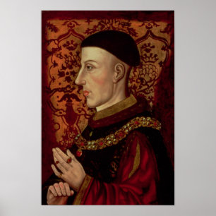Portret van Henry V Poster