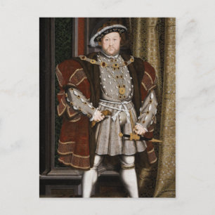 Portret van Henry VIII Briefkaart