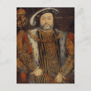 Portret van Henry VIII Briefkaart