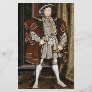 Portret van Henry VIII (Hans Holbein de Younger) Briefpapier