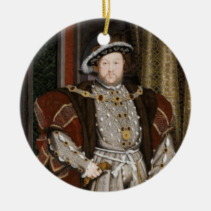Portret van Henry VIII (Hans Holbein de Younger) Keramisch Ornament