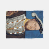 Portret van Henry VIII of England, Holbein Fleece Deken (Voorkant (Horizontaal))