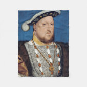 Portret van Henry VIII of England, Holbein Fleece Deken (Voorkant)