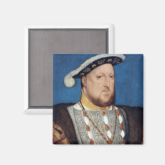 Portret van Henry VIII of England, Holbein Magneet (Voorkant / Achterkant)