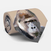 Portret van het Gorilla Stropdas (Opgerold)