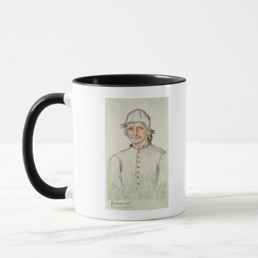 Portret van Hieronymus Bosch Mok (Links)