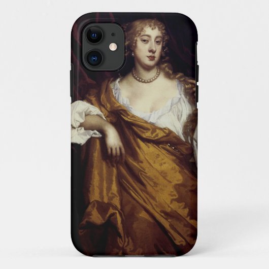 Portret van Hon. Mary Wharton Case-Mate iPhone Case (Achterkant)