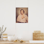 Portret van Honore de Balzac Poster (Keuken)