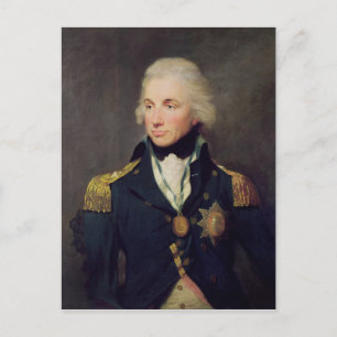 Portret van Horatio Nelson, Viscount Nelson Briefkaart