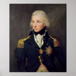 Portret van Horatio Nelson, Viscount Nelson Poster