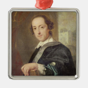 Portret van Horatio Walpole Metalen Ornament