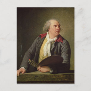 Portret van Hubert Robert 1788 Briefkaart