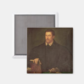 Portret van Ippolito Riminaldi Magneet (Voorkant / Achterkant)