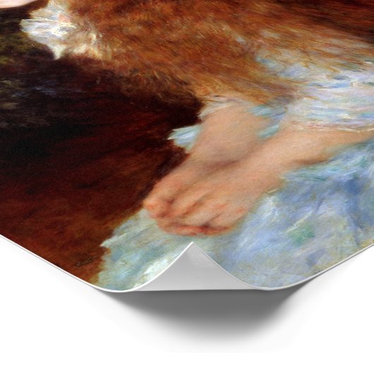 Portret van Irene Cahen D'anvers van Pierre-August Poster (Hoek)