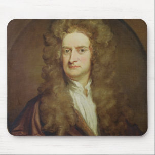 Portret van Isaac Newton 1702 Muismat