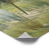 Portret van Ivan Ivanovich Shishkin, 1873 Poster (Hoek)