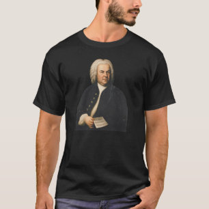Portret van J.S. Bach T-shirt