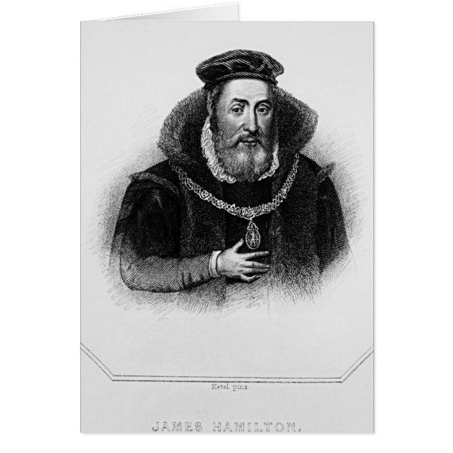 Portret van James Hamilton 2nd Earl of Arran (Voorkant)