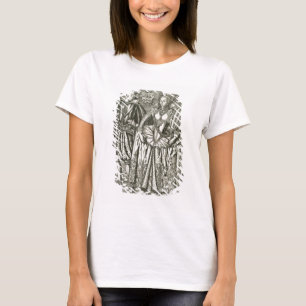 Portret van James I (1566-1625) en Anne van Denmar T-shirt