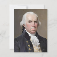Portret van James Madison