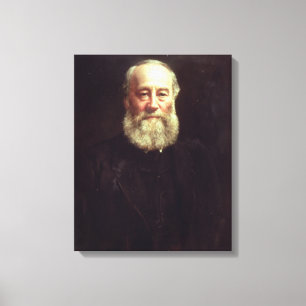 Portret van James Prescott Joule Canvas Afdruk