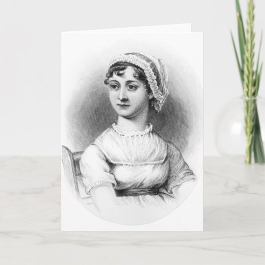 Portret van Jane Austen Kaart (Voorkant)