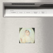 Portret van Jane Austen Magneet (Insitu (Vaatwasser))