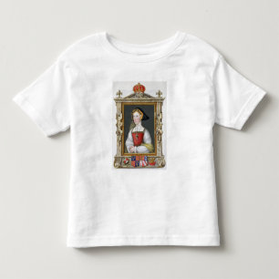 Portret van Jane Seymour (c.1509-37) 3rd Queen of Kinder Shirts