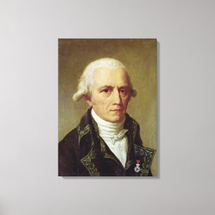 Portret van Jean-Baptiste de Monet Canvas Afdruk