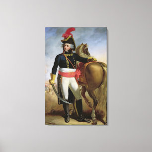 Portret van Jean Baptiste Kleber Canvas Afdruk