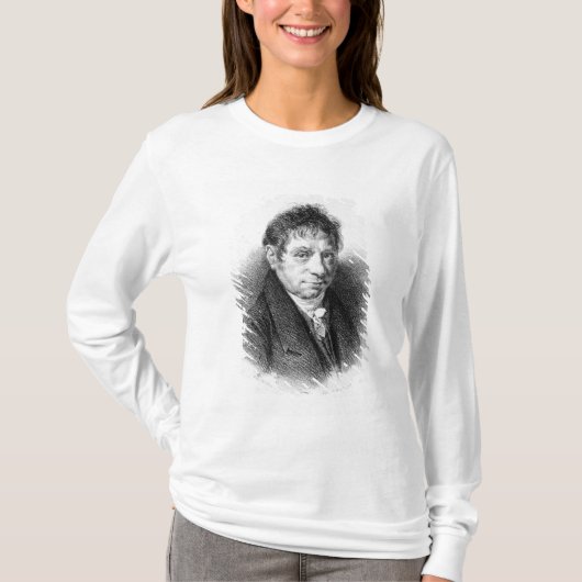 Portret van Jean Baptiste Say T-shirt (Voorkant)