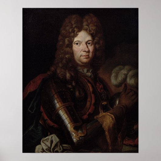 Portret van Jean Bart Poster (Voorkant)