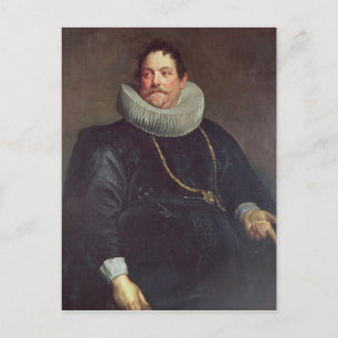 Portret van Jean de Montfort Briefkaart