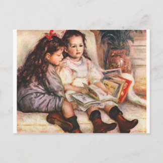 Portret van Jean en Genevieve Caillel Briefkaart